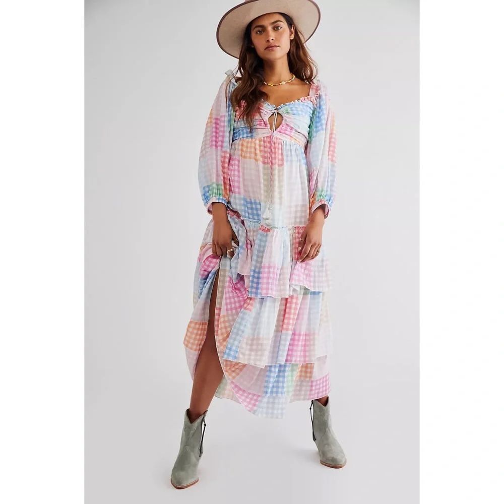 Free People Fillyboo Aileen Smock Dress